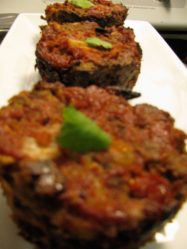 Mini Vegetarian Meatloafs Individual Veggie Meatloafs