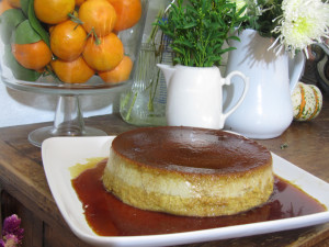 Pumpkin Flan: Thanksgiving in The Mission.  A Day of Thanks. Un Dia De Gracias. San Francisco. FoodBuzz 24x 24