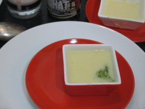 Caramelized Onion & Potato Soup Thanksgiving in The Mission.  A Day of Thanks. Un Dia De Gracias. San Francisco. FoodBuzz 24x 24