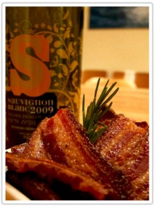 Candied Bacon + Rosemary and Vanilla Candied Bacon + Rosemary and Vanilla