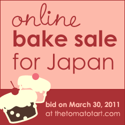 Online Bake Sale for Japan! March 30!