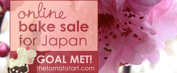 Online Bake Sale for Japan Goal Met Online Bake Sale for Japan Goal Met